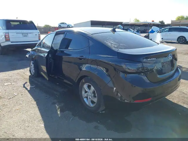 KMHDH4AE0EU047603 — 2014 Hyundai Elantra SE, фото 3 с аукциона IAAI 14.10.2026, Биологическая или химическая опасность