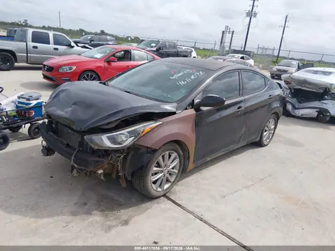 2014 Hyundai ELANTRA SE VIN 5NPDH4AE1EH489417 фото 2