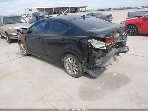 2014 Hyundai ELANTRA SE VIN 5NPDH4AE1EH489417 фото 3