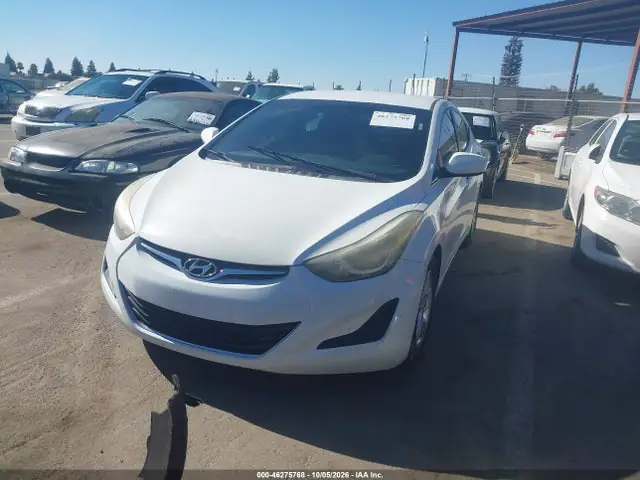 5NPDH4AE4EH482882 — 2014 Hyundai Elantra SE, фото 2 с аукциона IAAI 13.10.2026, Вандализм