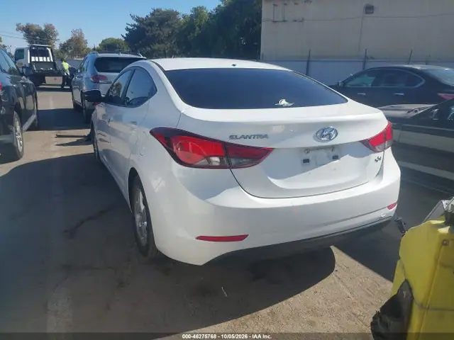 5NPDH4AE4EH482882 — 2014 Hyundai Elantra SE, фото 3 с аукциона IAAI 13.10.2026, Вандализм