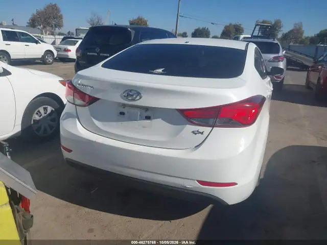 5NPDH4AE4EH482882 — 2014 Hyundai Elantra SE, фото 4 с аукциона IAAI 13.10.2026, Вандализм