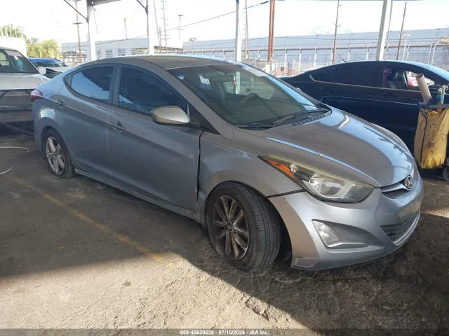 2015 Hyundai ELANTRA SE VIN 5NPDH4AEXFH610012 фото 1