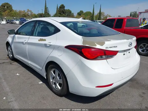2015 Hyundai ELANTRA SE VIN 5NPDH4AE9FH554029 фото 3
