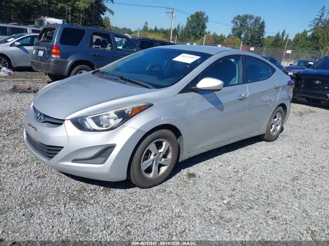 5NPDH4AE3FH615083 — 2015 Hyundai Elantra SE, фото 2 с аукциона IAAI 30.09.2026, Угон