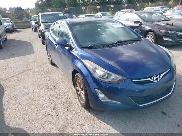 5NPDH4AE5FH617613 — 2015 Hyundai Elantra SE, Естественный износ (Normal Wear & Tear), фото до ремонта