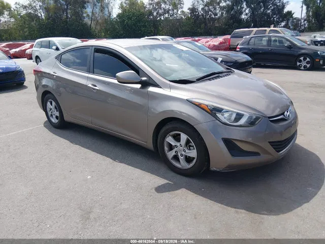 2015 Hyundai ELANTRA SE VIN 5NPDH4AE1FH630827 фото 1
