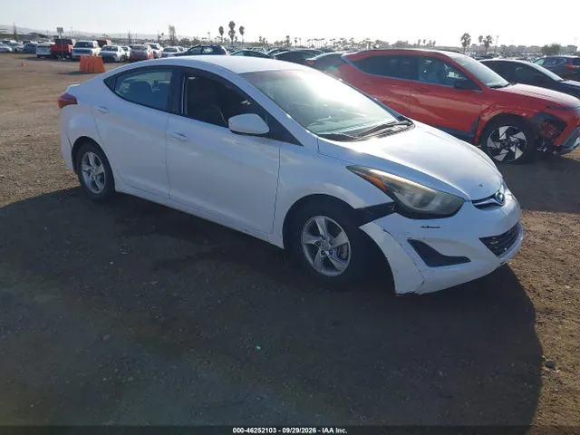 2015 Hyundai ELANTRA SE VIN 5NPDH4AE0FH638997 фото 1