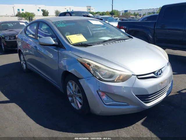 2015 Hyundai ELANTRA SE VIN 5NPDH4AE5FH588064 фото 1