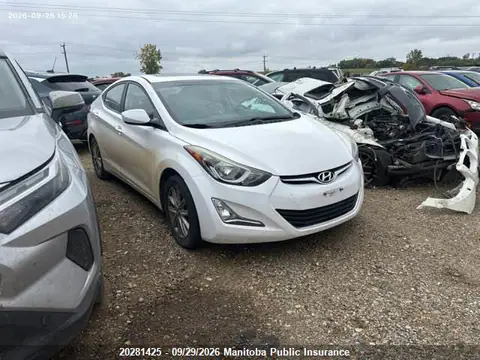 KMHDH4AE0GU615271 — 2016 Hyundai Elantra SE, Задняя часть слева (Left Rear), фото до ремонта