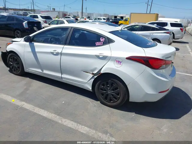 5NPDH4AE8GH713589 — 2016 Hyundai Elantra SE, фото 3 с аукциона IAAI 14.10.2026, Передняя часть