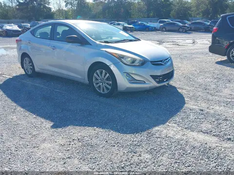 5NPDH4AEXGH661348 — 2016 Hyundai Elantra SE, Передняя часть (Front End), фото до ремонта