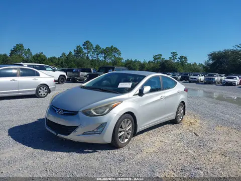 2016 Hyundai ELANTRA SE VIN 5NPDH4AEXGH661348 фото 2
