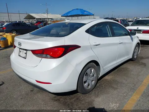 2016 Hyundai ELANTRA SE VIN 5NPDH4AE6GH697988 фото 4