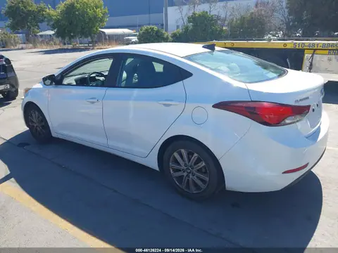 2016 Hyundai ELANTRA SE VIN 5NPDH4AE3GH750694 фото 3
