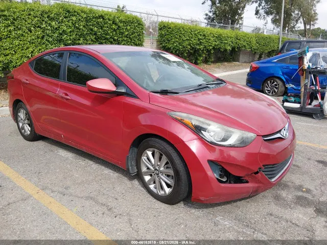 2016 Hyundai ELANTRA SE VIN KMHDH4AE3GU491111 фото 1