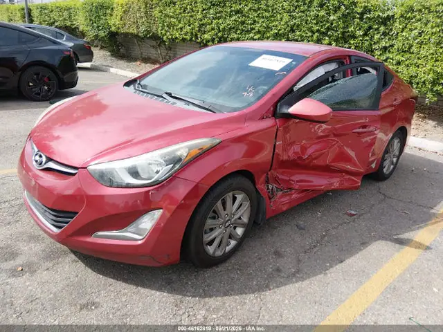 2016 Hyundai ELANTRA SE VIN KMHDH4AE3GU491111 фото 2