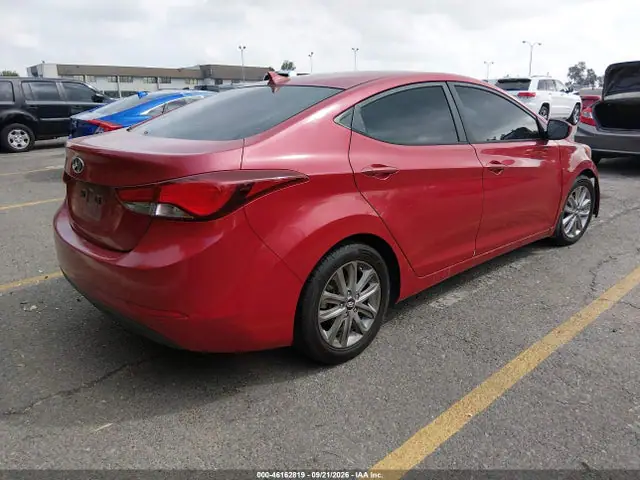 2016 Hyundai ELANTRA SE VIN KMHDH4AE3GU491111 фото 4