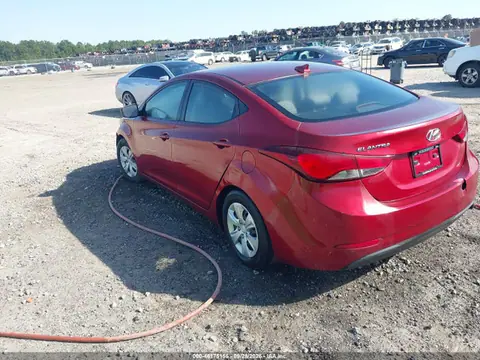 2016 Hyundai ELANTRA SE VIN 5NPDH4AE5GH676632 фото 3