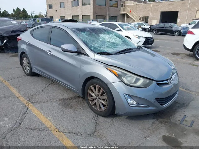 2016 Hyundai ELANTRA SE VIN KMHDH4AE9GU542675 фото 1