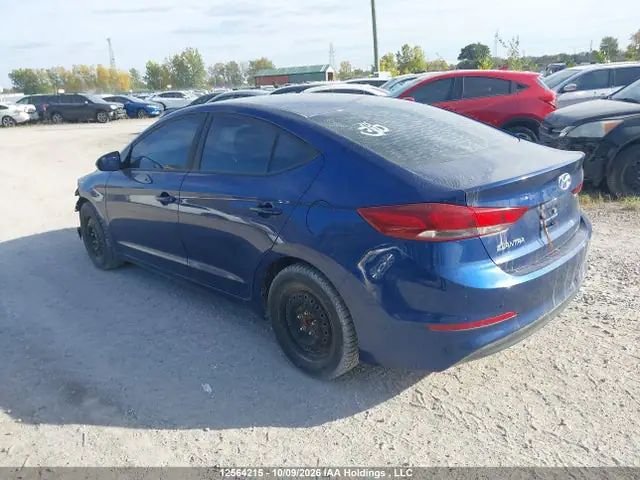 2017 Hyundai ELANTRA SE VIN 5NPD74LF7HH130201 фото 3