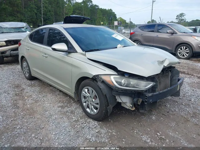 2017 Hyundai ELANTRA SE VIN KMHD74LF7HU352870 фото 1