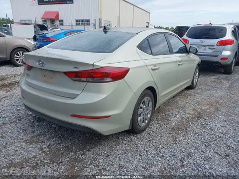 2017 Hyundai ELANTRA SE VIN KMHD74LF7HU352870 фото 4