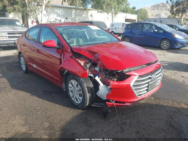 2017 Hyundai ELANTRA SE VIN KMHD74LF7HU371628 фото 1