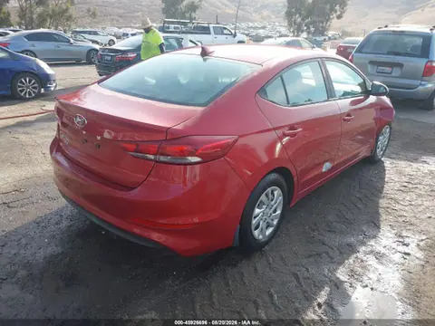2017 Hyundai ELANTRA SE VIN KMHD74LF7HU371628 фото 4