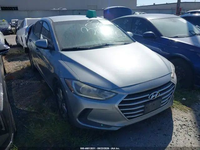 5NPD84LF4HH040050 — 2017 Hyundai Elantra SE, Задняя часть (Rear), фото до ремонта