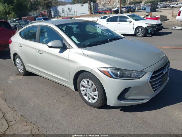 2017 Hyundai ELANTRA SE VIN 5NPD74LF9HH085892 фото 1