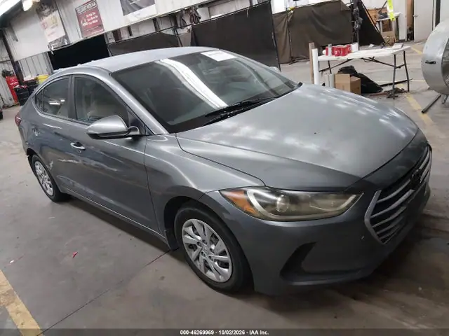 KMHD74LF7HU371192 — 2017 Hyundai Elantra SE, Задняя часть (Rear), фото до ремонта