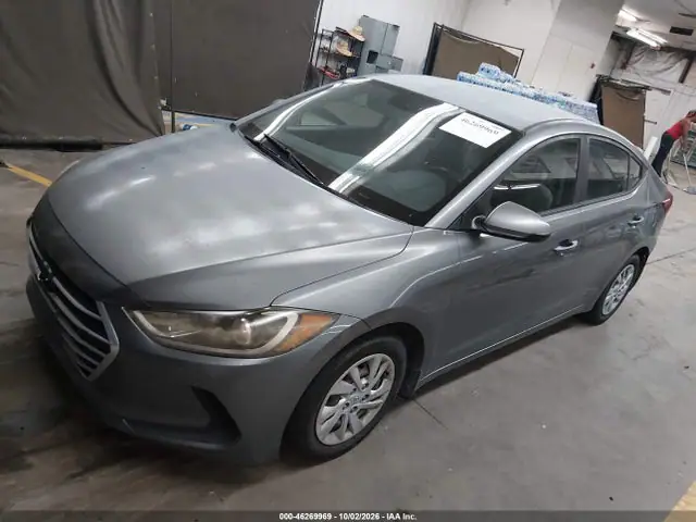 2017 Hyundai ELANTRA SE VIN KMHD74LF7HU371192 фото 2
