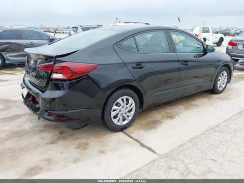 2019 Hyundai ELANTRA SE VIN KMHD74LFXKU757791 фото 4