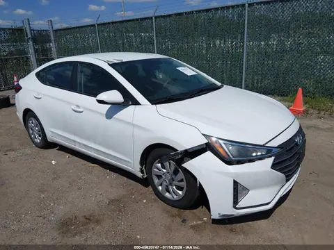 5NPD74LF2KH475028 — 2019 Hyundai Elantra SE, Передняя часть (Front End), фото до ремонта