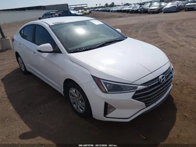 2019 Hyundai ELANTRA SE VIN 5NPD74LF3KH472977 фото 1