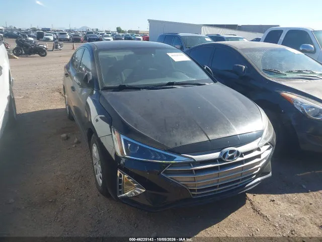 2019 Hyundai ELANTRA SE VIN KMHD74LF6KU800930 фото 1