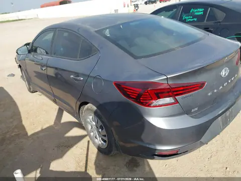 2020 Hyundai ELANTRA SE VIN 5NPD74LF6LH524247 фото 3