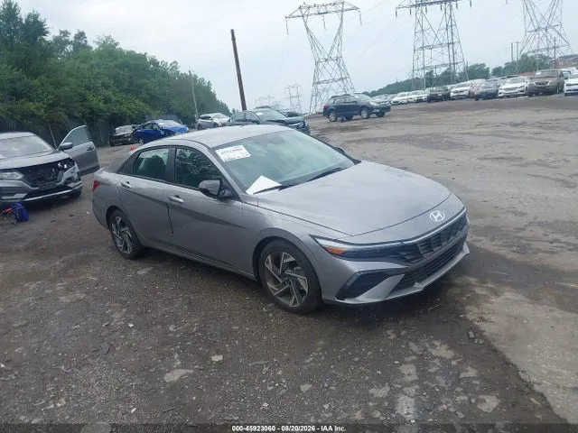 2025 Hyundai Elantra Sel Sport VIN KMHLM4DG2SU083163 фото 1
