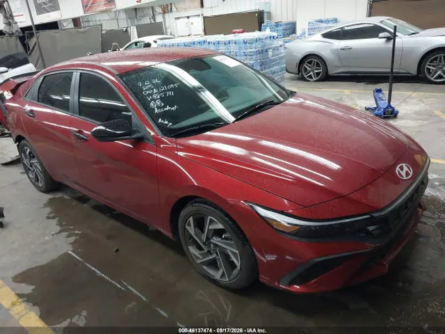 2025 Hyundai Elantra Sel Sport VIN KMHLM4DG3SU985711 фото 1