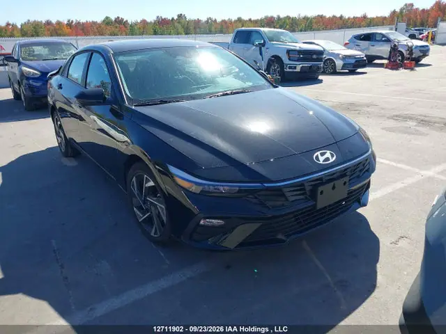 KMHLM4DG9TU236218 Hyundai Elantra SEL Sport 2026 — повреждение Задняя часть, фото до ремонта