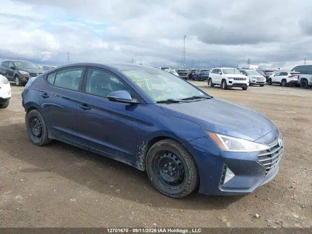 KMHD84LF3KU856191 — 2019 Hyundai Elantra SEL/Value/Limited, Задняя часть (Rear), фото до ремонта