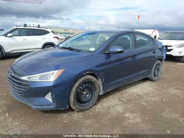 KMHD84LF3KU856191 — 2019 Hyundai Elantra SEL/Value/Limited, фото 2 с аукциона IAAI 14.10.2026, Задняя часть
