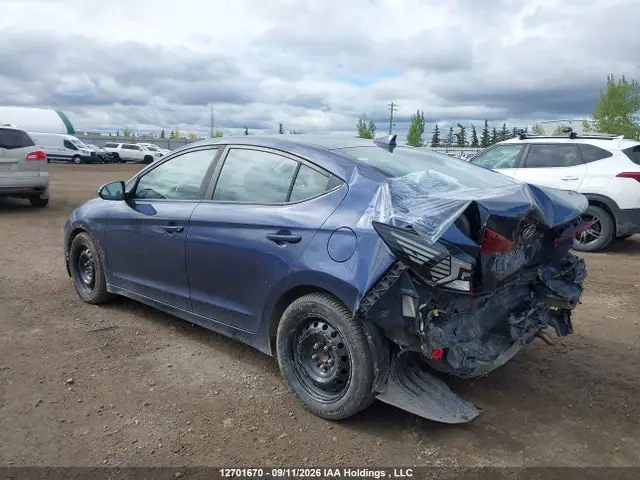 KMHD84LF3KU856191 — 2019 Hyundai Elantra SEL/Value/Limited, фото 3 с аукциона IAAI 14.10.2026, Задняя часть