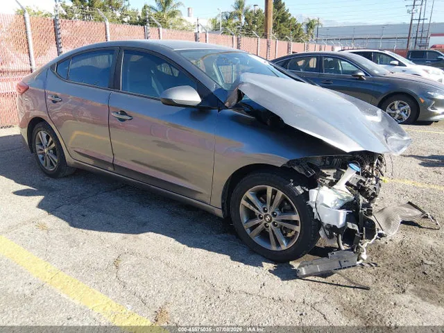 2018 Hyundai ELANTRA SEL VIN 5NPD84LF2JH306008 фото 1