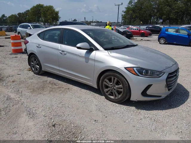 2018 Hyundai ELANTRA SEL VIN 5NPD84LF2JH400566 фото 1