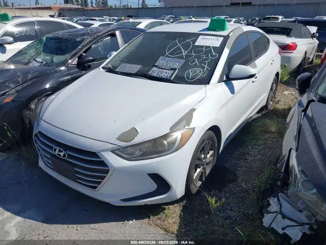 5NPD84LF3JH233005 — 2018 Hyundai Elantra SEL, фото 2 с аукциона IAAI 30.09.2026, Вандализм