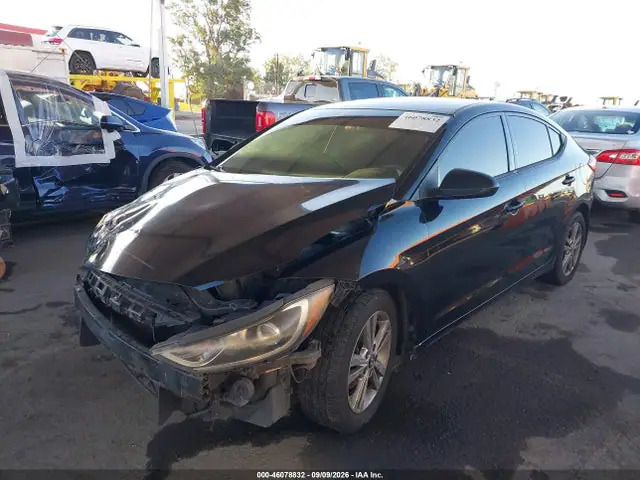 5NPD84LF2JH221718 — 2018 Hyundai Elantra SEL, фото 2 с аукциона IAAI 14.10.2026, Передняя часть