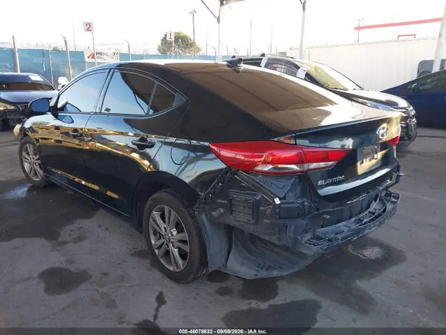 5NPD84LF2JH221718 — 2018 Hyundai Elantra SEL, фото 3 с аукциона IAAI 14.10.2026, Передняя часть