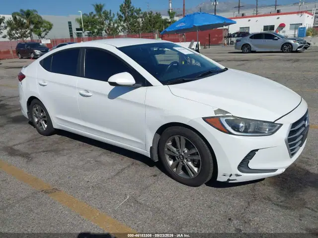 5NPD84LF2JH225932 — 2018 Hyundai Elantra SEL, Задняя часть (Rear), фото до ремонта
